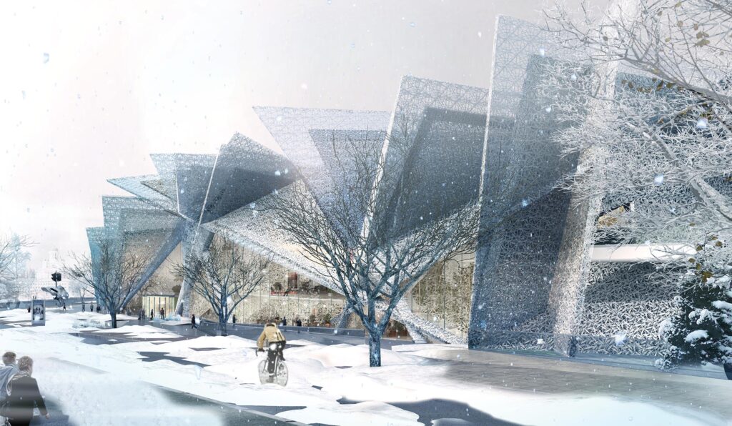 Guggenheim a snow day