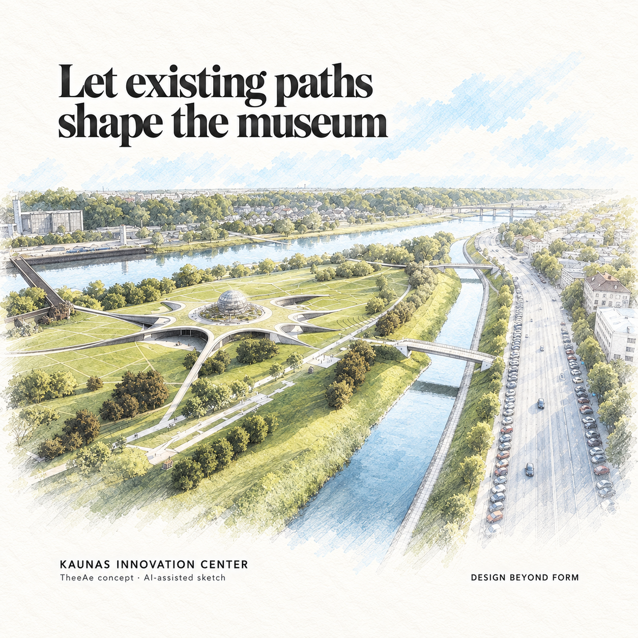 AI-assisted pastel architectural illustration for Context Driven Design (2).