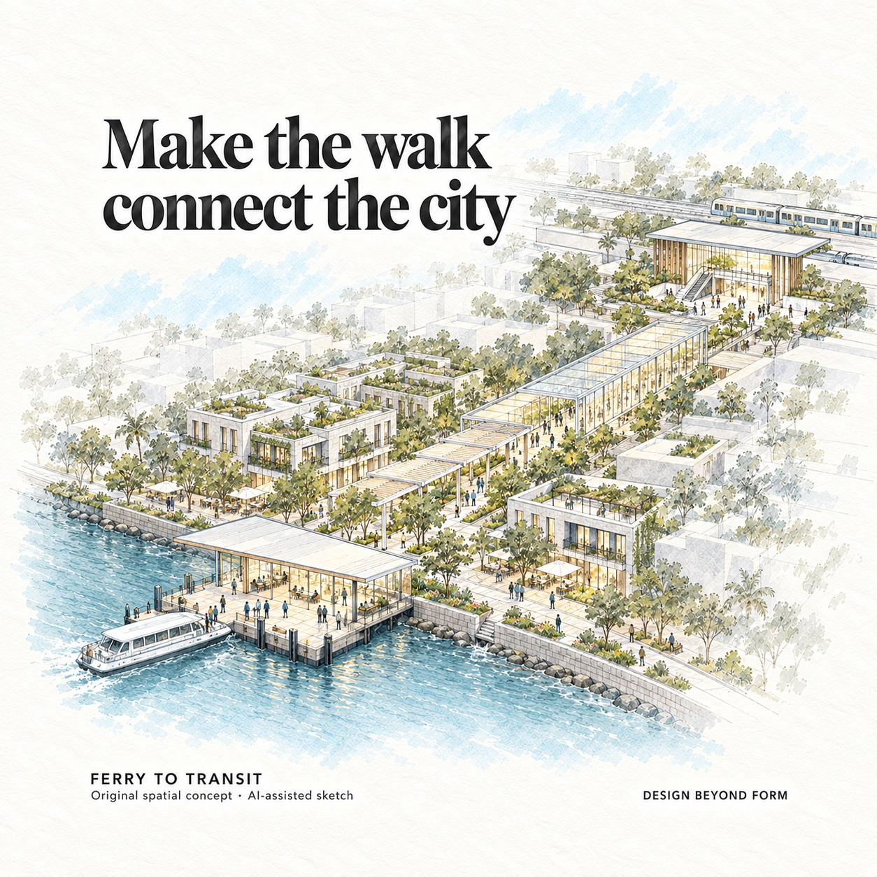 AI-assisted pastel architectural illustration for Capturing the Soul of A City (4).